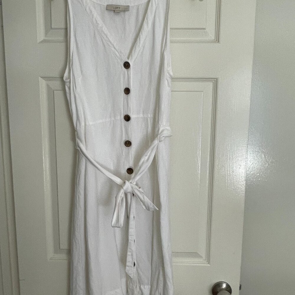 Linen Sleeveless dress